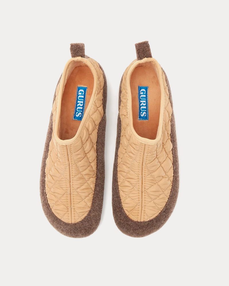 Gurus Room Valencia Brown Slip Ons - 2