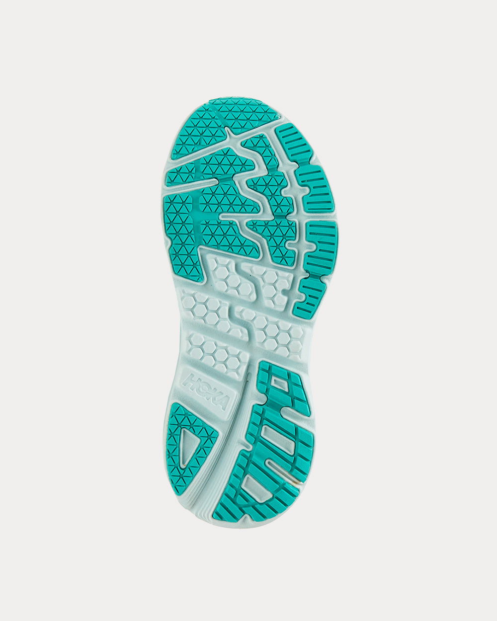 Hoka Bondi L Embroidery Outer Space / Atlantis Running Shoes - 5