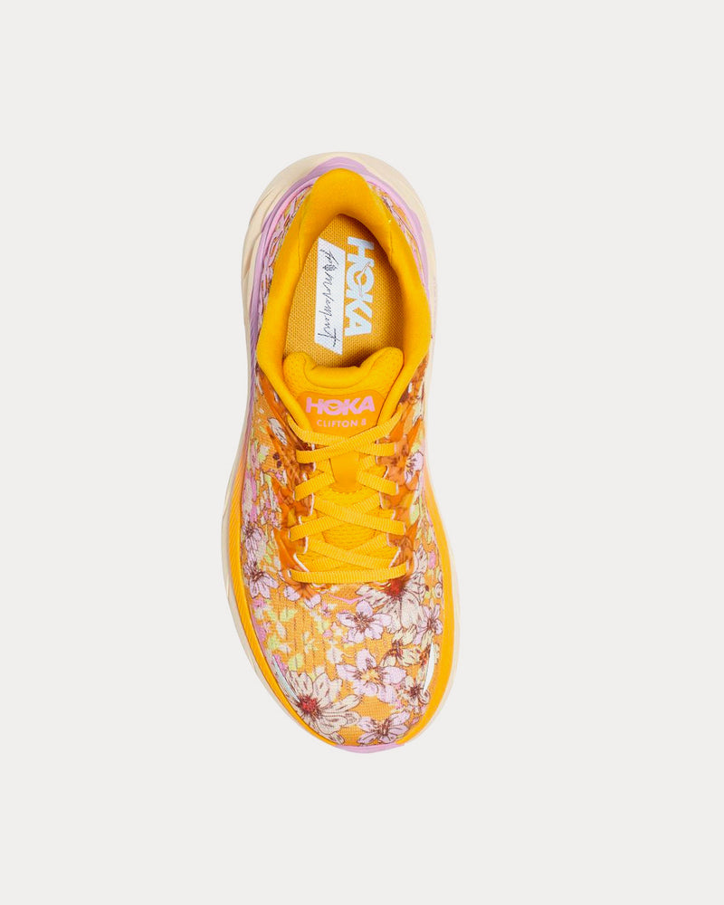 Hoka x Free People Movement Clifton 8 Golden Coast Floral Running Shoes - 2