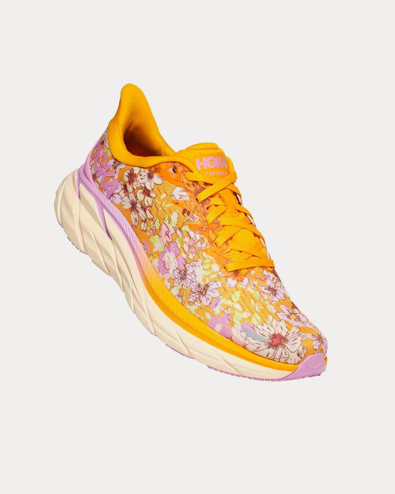 Hoka x Free People Movement Clifton 8 Golden Coast Floral Running Shoes - 3