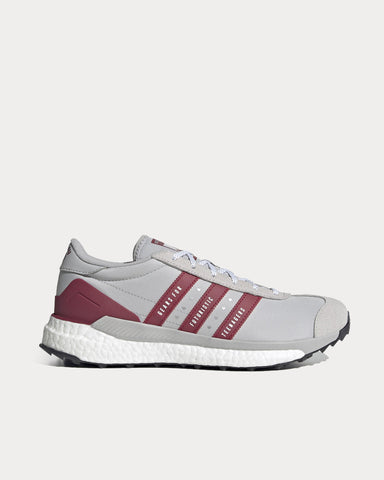 Adidas x Human Made Country Grey Two / Collegiate Burgundy / Core Black Low Top Sneakers