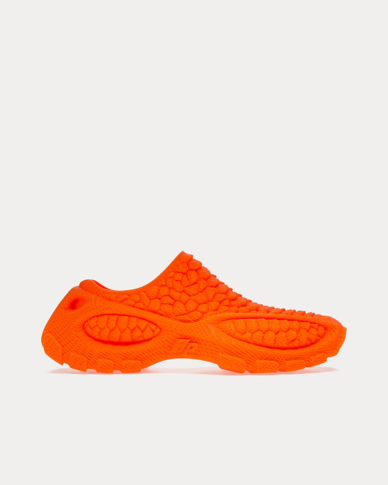 Heron Preston x Zellerfeld HERON01 - 0.8 BETA Orange Slip On Sneakers - 1