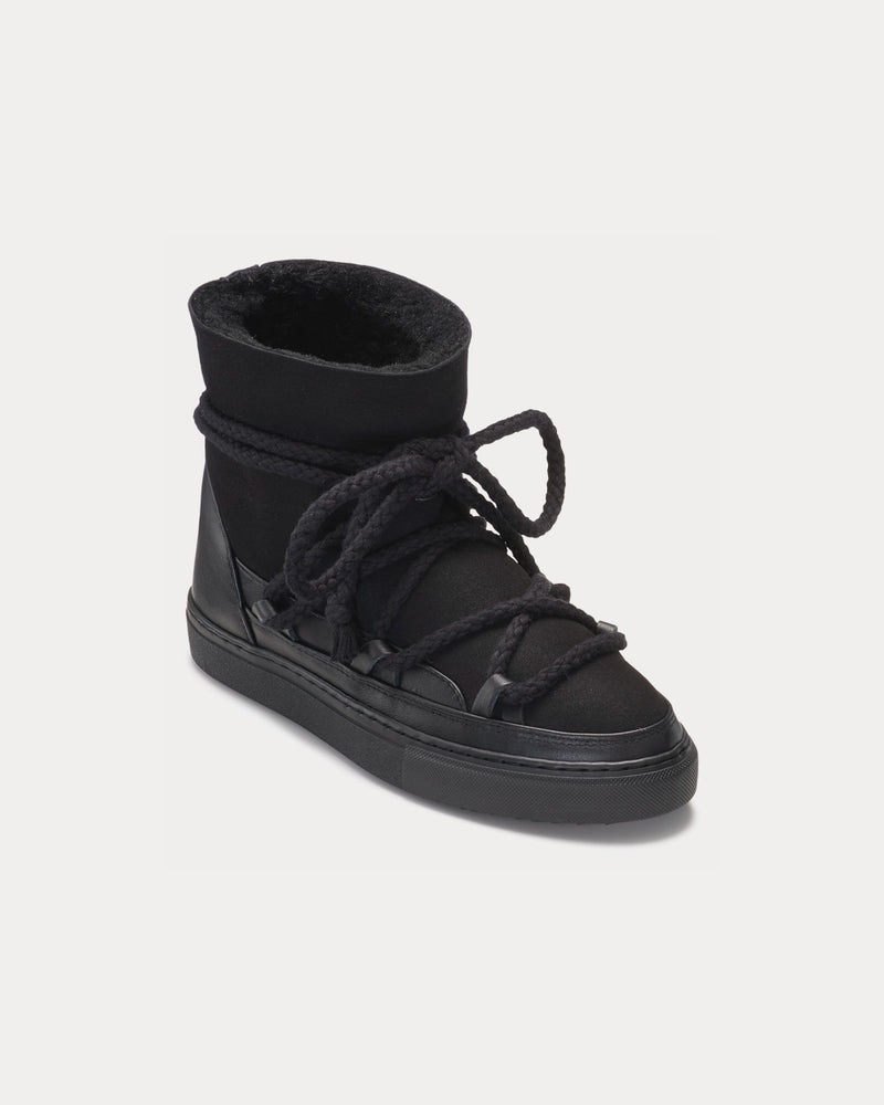 INUIKII Classic Suede Black High Top Sneakers - 2