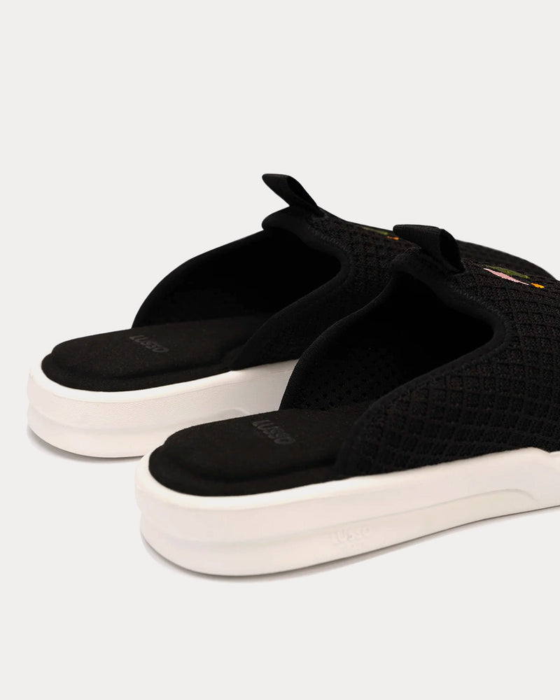 Lusso Cloud x Jolie Pelli Black Slip Ons - 3