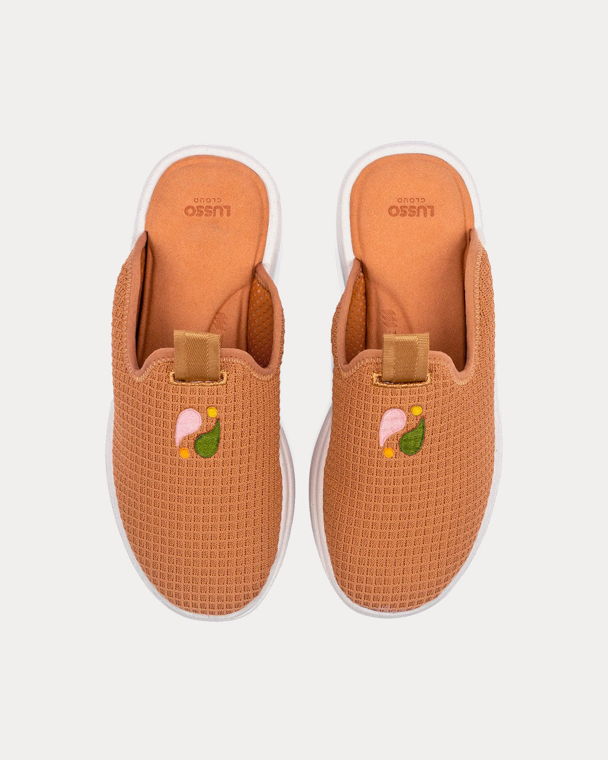 Lusso Cloud x Jolie Pelli Chestnut Slip Ons - 2