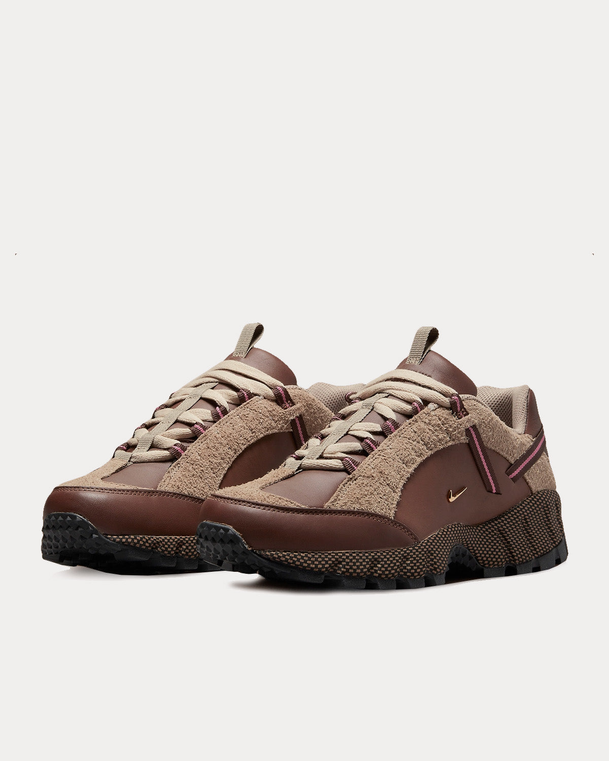 Nike x Jacquemus Air Humara LX Brown Low Top Sneakers - 2