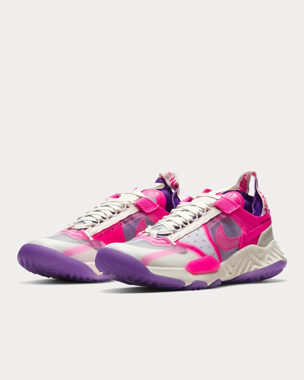 Jordan Delta Breathe Pink Low Top Sneakers - 2