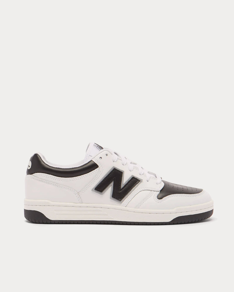 New Balance x Junya Watanabe BB480 Leather White Low Top Sneakers - 1