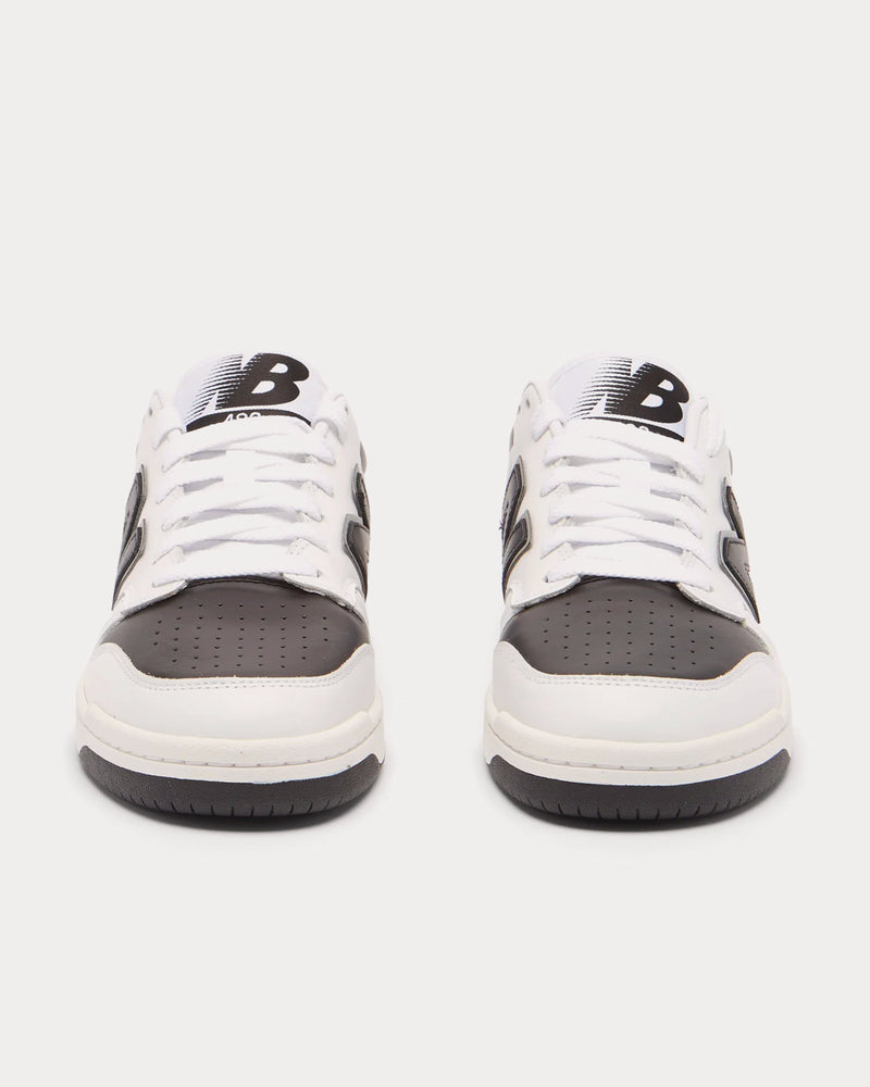 New Balance x Junya Watanabe BB480 Leather White Low Top Sneakers - 2