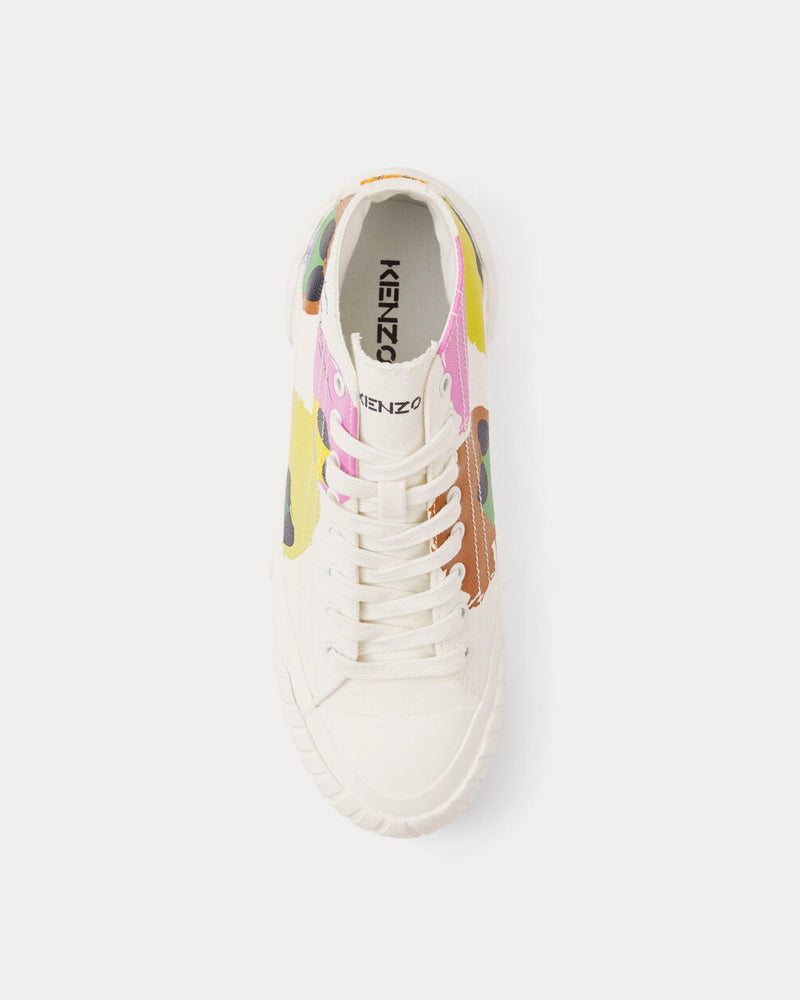 Kenzo Tribute White High Top Sneakers - 2