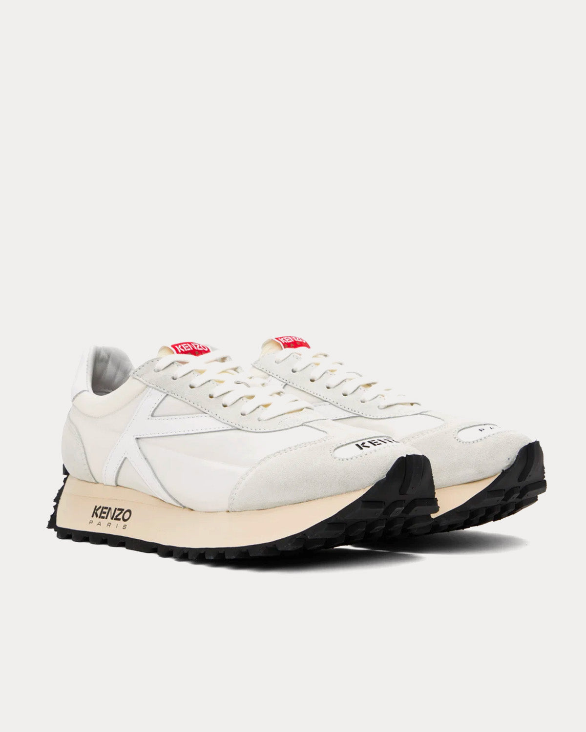 Kenzo Kenzosmile Off-White Low Top Sneakers - 2