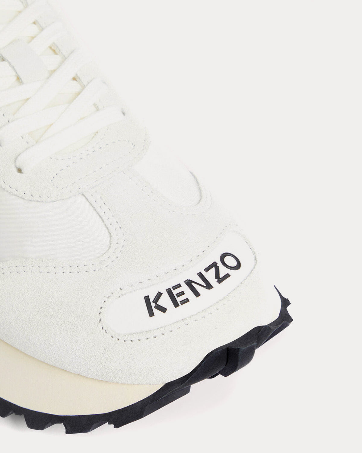 Kenzo Kenzosmile Off-White Low Top Sneakers - 4