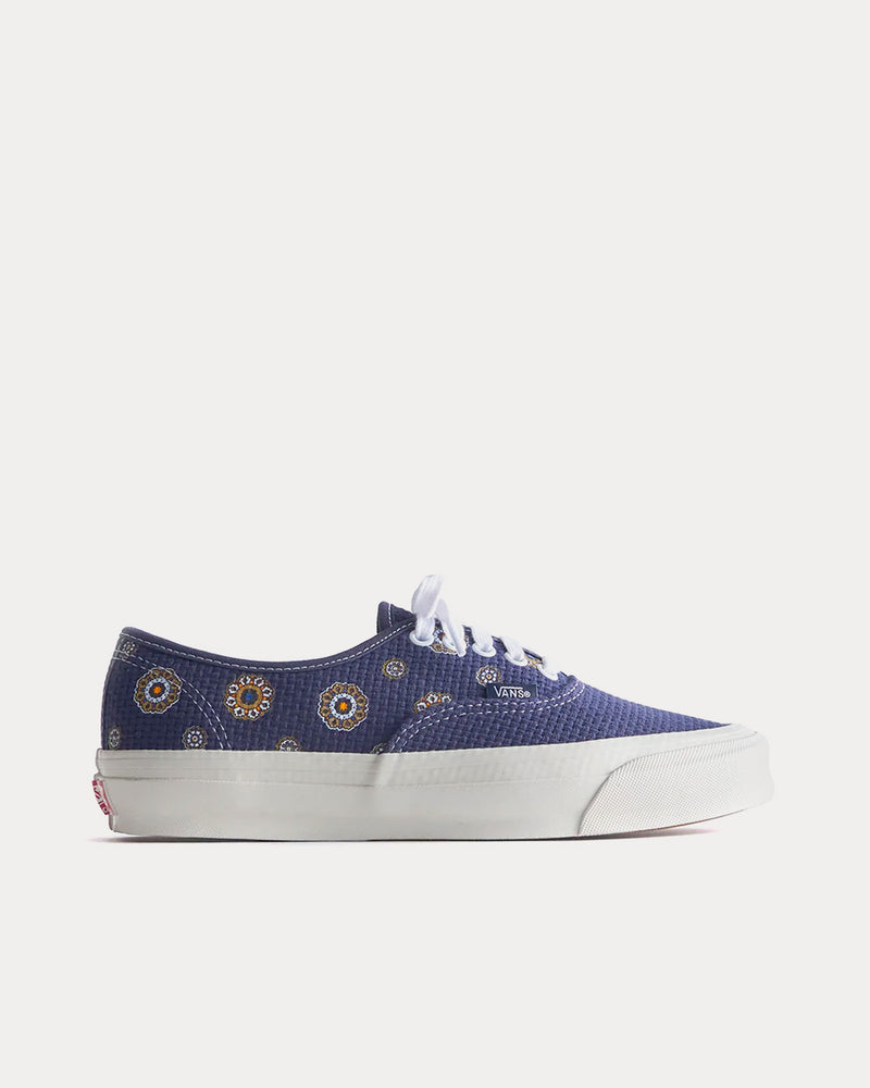 Vans x Kith Medallion OG Authentic LX Navy Blazer Low Top Sneakers - 1