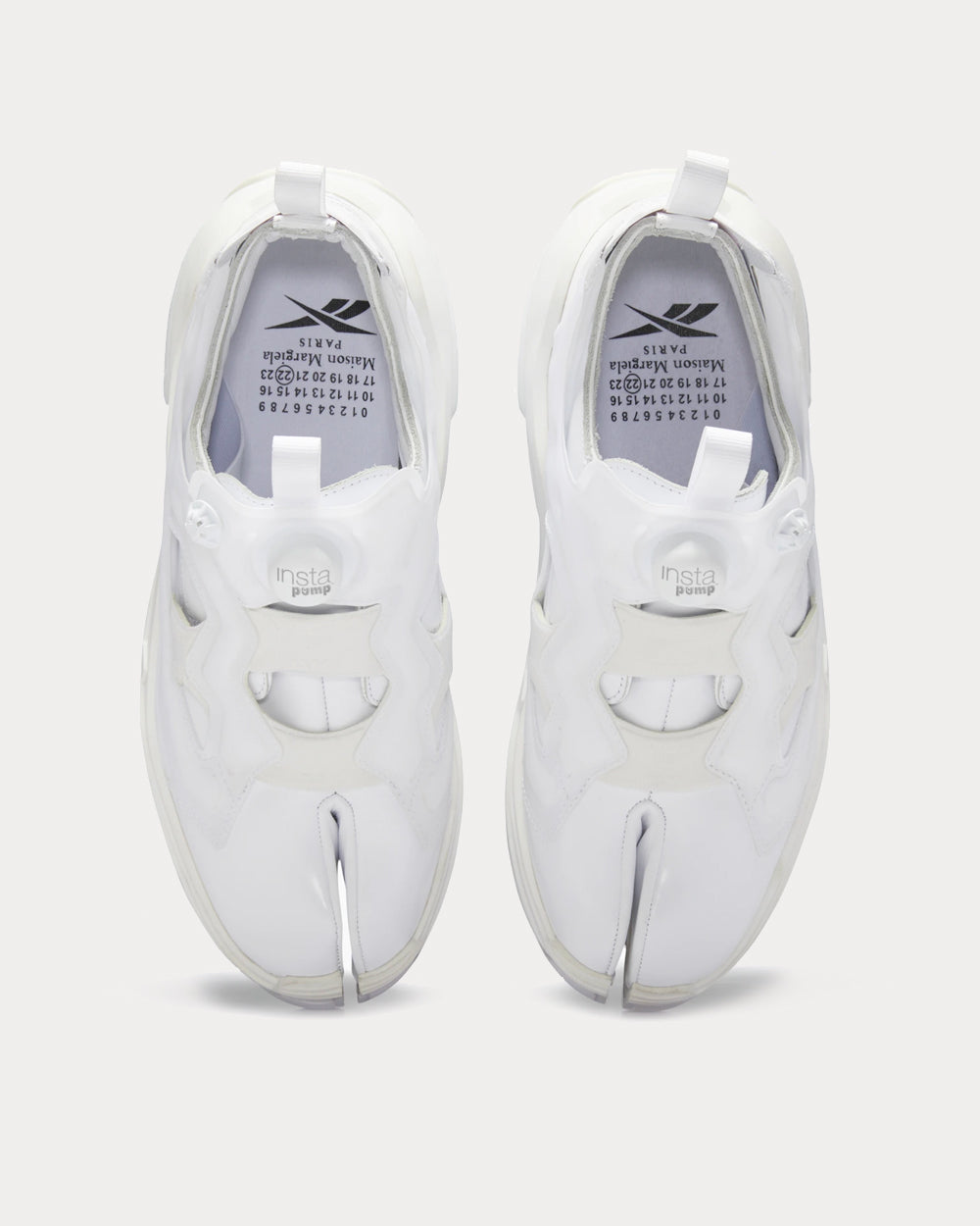 Reebok X Maison Margiela Tabi Instapump Fury White / Porcelain / White Low  Top Sneakers - Sneak in Peace