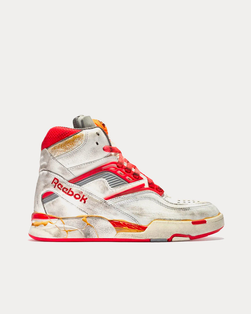 Reebok X Maison Margiela TZ Pump Deadstock White / Red High Top Sneakers - 1