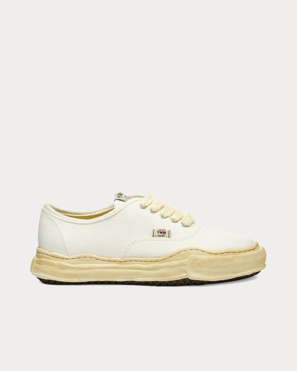 Mihara Yasuhiro Baker Original Canvas White Low Top Sneakers - 1