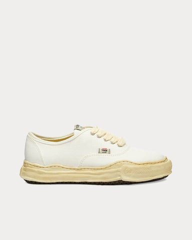 Mihara Yasuhiro Baker Original Canvas White Low Top Sneakers