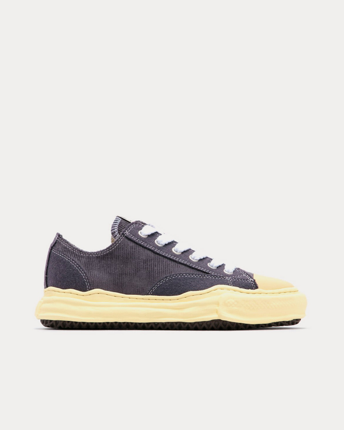 Mihara Yasuhiro x HBX Peterson Dark Grey Low Top Sneakers - 1