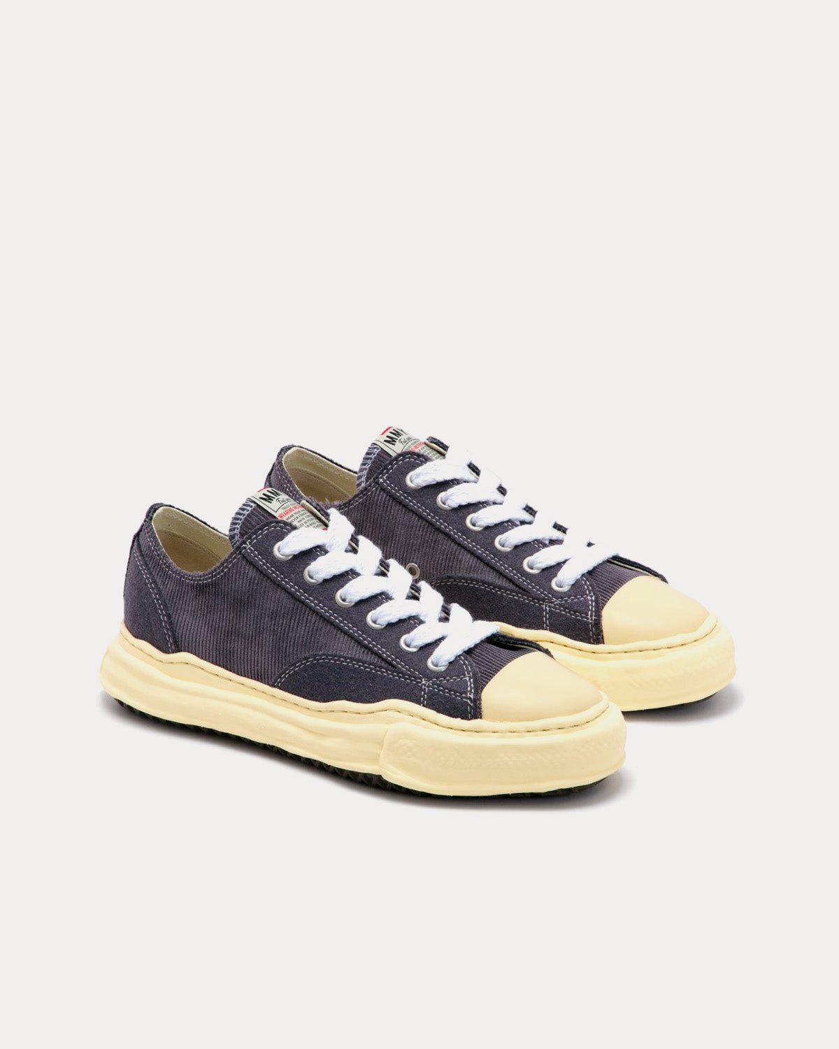 Mihara Yasuhiro x HBX Peterson Dark Grey Low Top Sneakers - 3