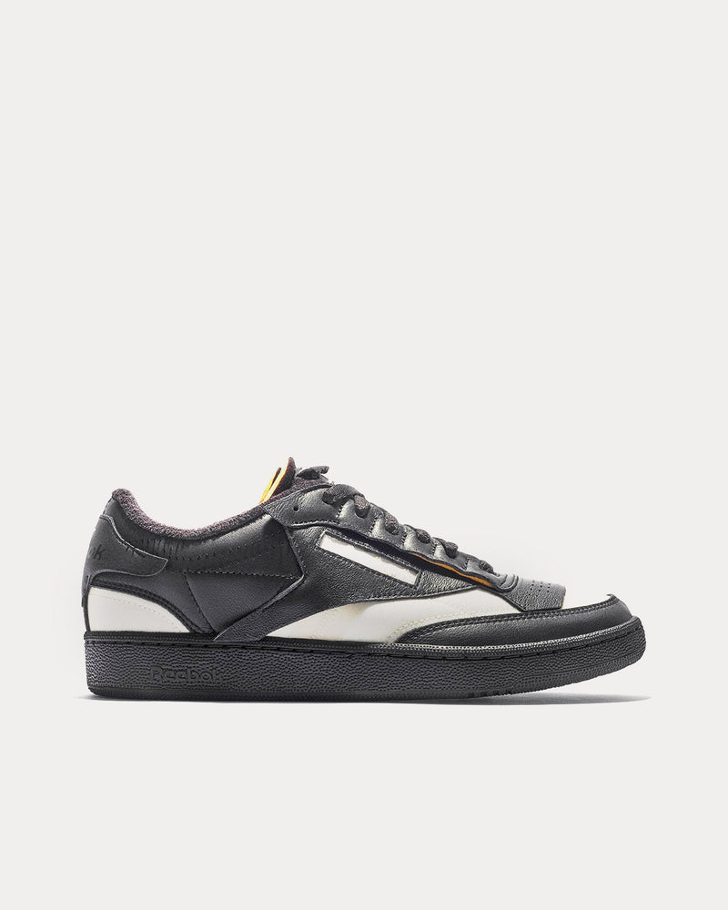 Reebok X Maison Margiela Club C ‘Memory Of’ Black Low Top Sneakers - 1