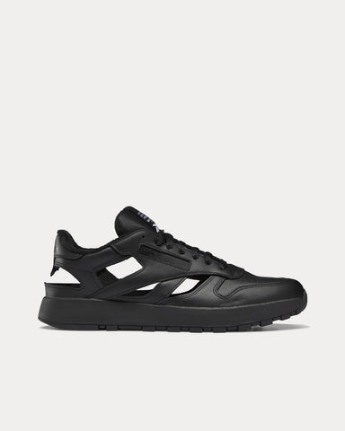 Reebok X Maison Margiela DQ Classic Leather Black / Cloud White / Black Low Top Sneaker