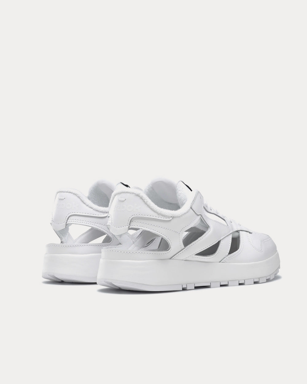 Reebok X Maison Margiela DQ Classic Leather Cloud White / Black / Cloud White Low Top Sneaker - 4