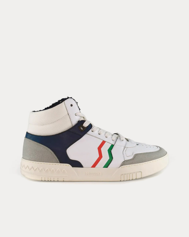 Missoni x ACBC Basket Italia Multicolour High Top Sneakers - 1