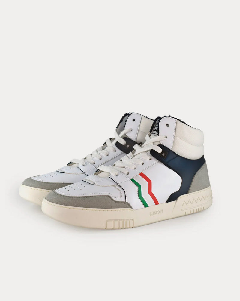 Missoni x ACBC Basket Italia Multicolour High Top Sneakers - 3