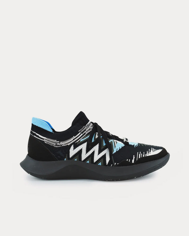 Missoni x ACBC Fly Blue / Black Low Top Sneakers - 1