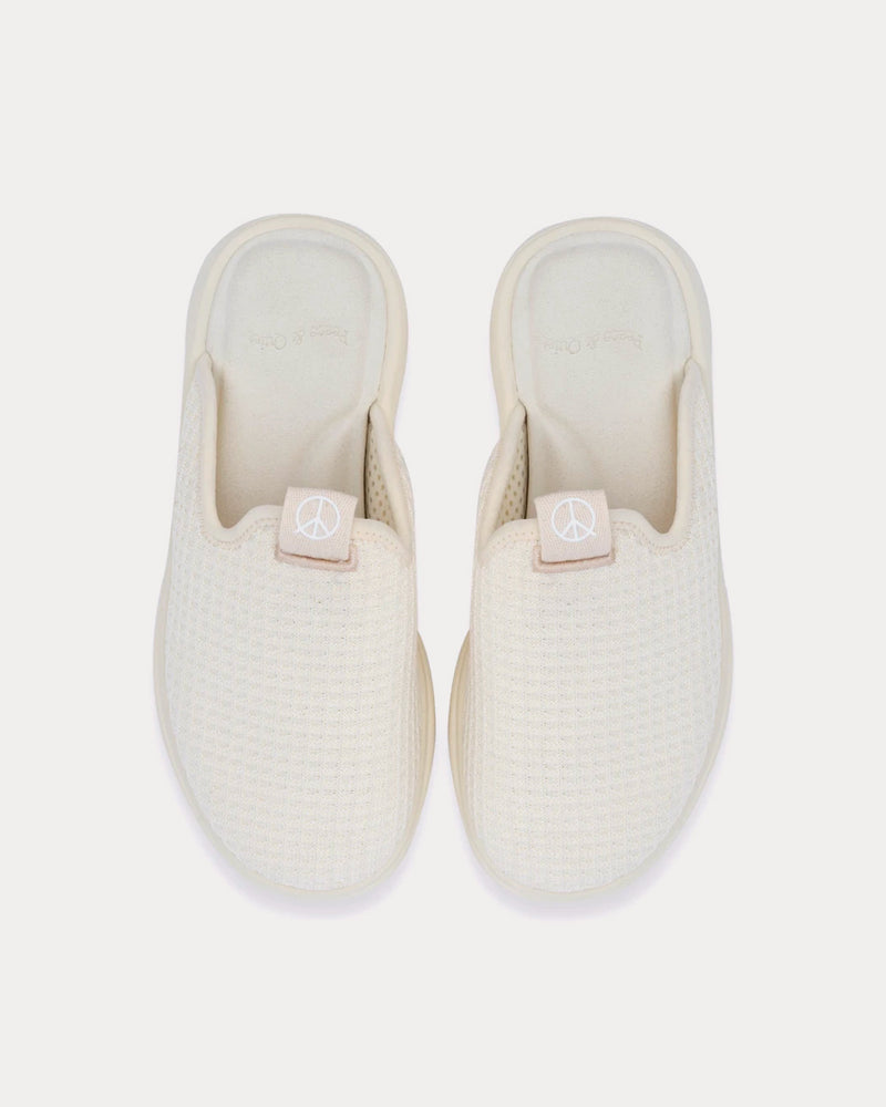 Museum of Peace & Quiet x Lusso Cloud Pelli Bone Slip Ons - 2