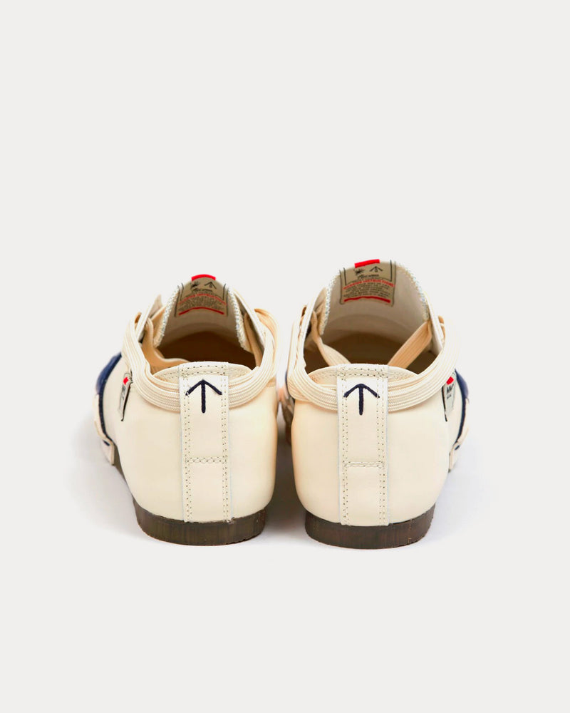 Mihara Yasuhiro X Nigel Cabourn New Bowling Shoes Khaki / White Low Top Sneakers - 4