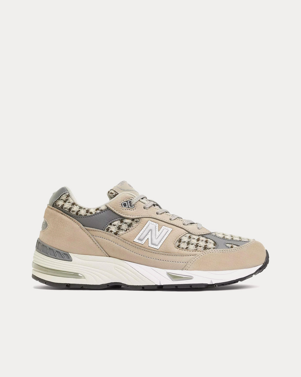 New Balance M1500HT Beige / Grey Harris Tweed Low Top Sneakers - 1