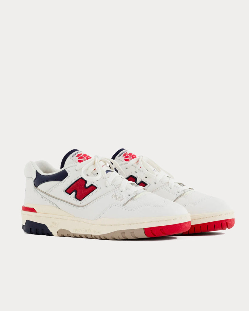 New Balance x Aime Leon Dore 550 White / Red / Navy Low Top