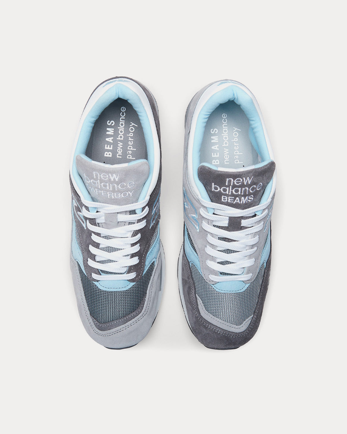 x Beams M1500BMS Grey Low Top Sneakers