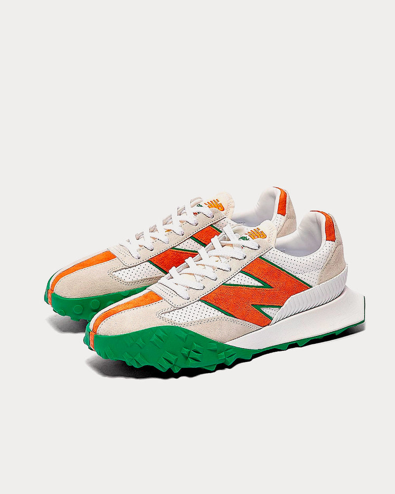 New Balance X Casablanca XC-72 Persimmon Orange / Jolly Green Low Top Sneakers - 2