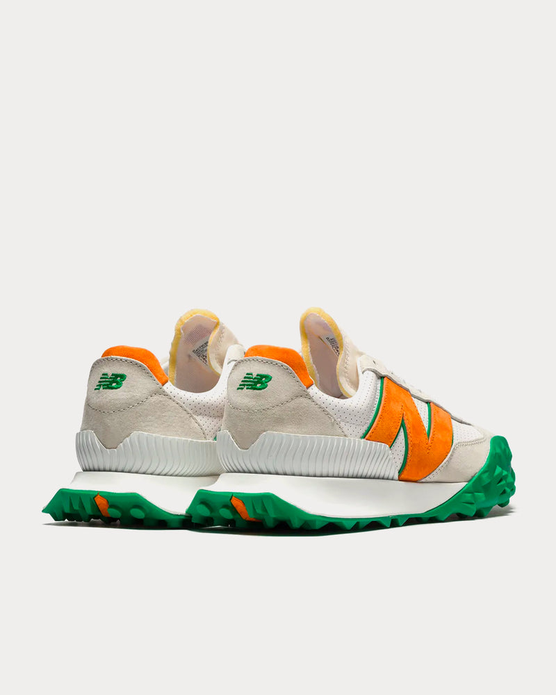 New Balance X Casablanca XC-72 Persimmon Orange / Jolly Green Low Top Sneakers - 3