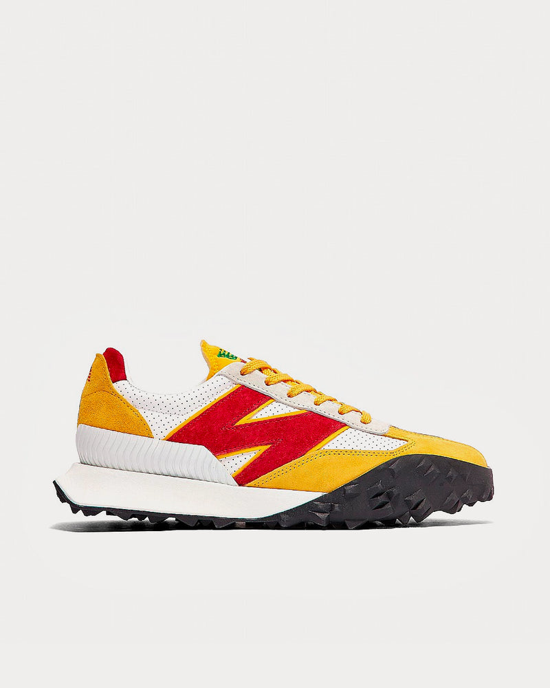 New Balance X Casablanca XC72 Yellow / Samba Low Top Sneakers - 1