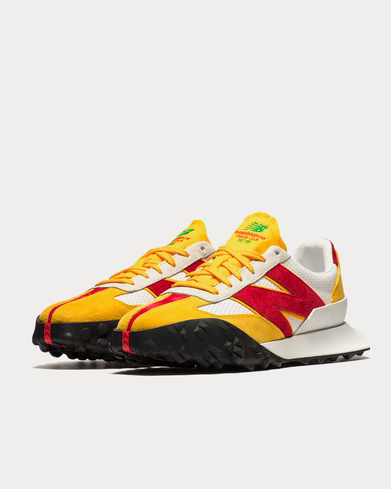 New Balance X Casablanca XC72 Yellow / Samba Low Top Sneakers - 2