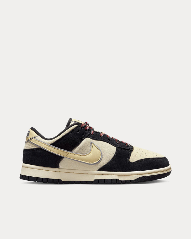 Nike Dunk Low LX Black / Team Gold Low Top Sneakers - 1