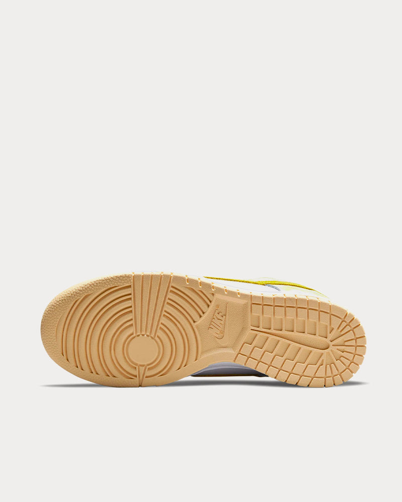 Nike Dunk Low OG Yellow Strike Low Top Sneakers - 5