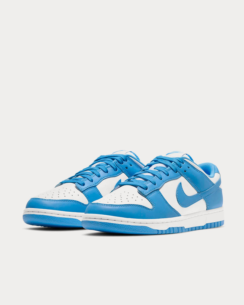 Nike Dunk Low Retro White / University Blue Low Top Sneakers - 2