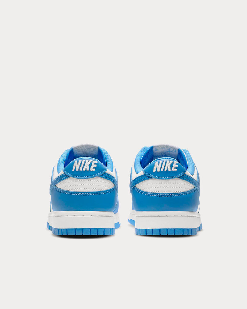 Nike Dunk Low Retro White / University Blue Low Top Sneakers - 4