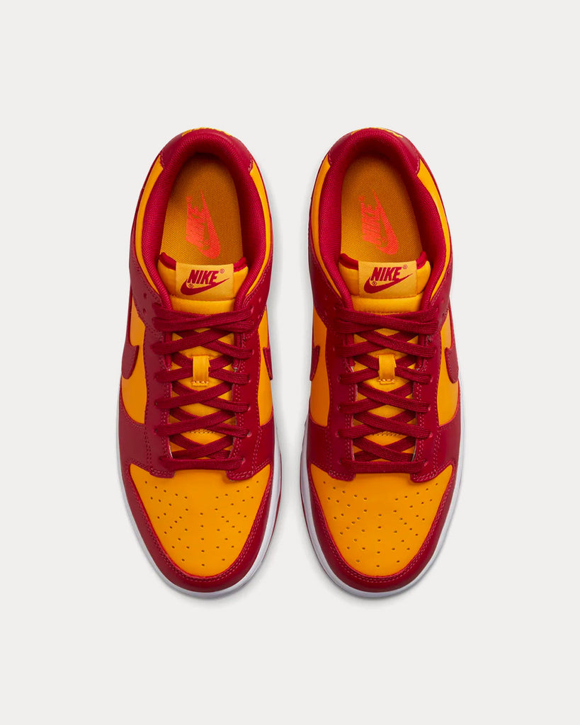 Nike Dunk Low Retro Midas Gold / Tough Red Low Top Sneakers