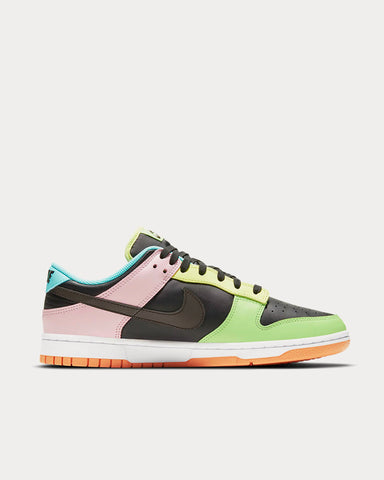 Nike Dunk Low SE Black / Chocolate / Copa / Pink Low Top Sneakers