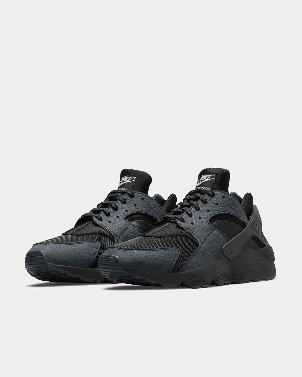 Nike Air Huarache OG Black / White Low Top Sneakers - 2