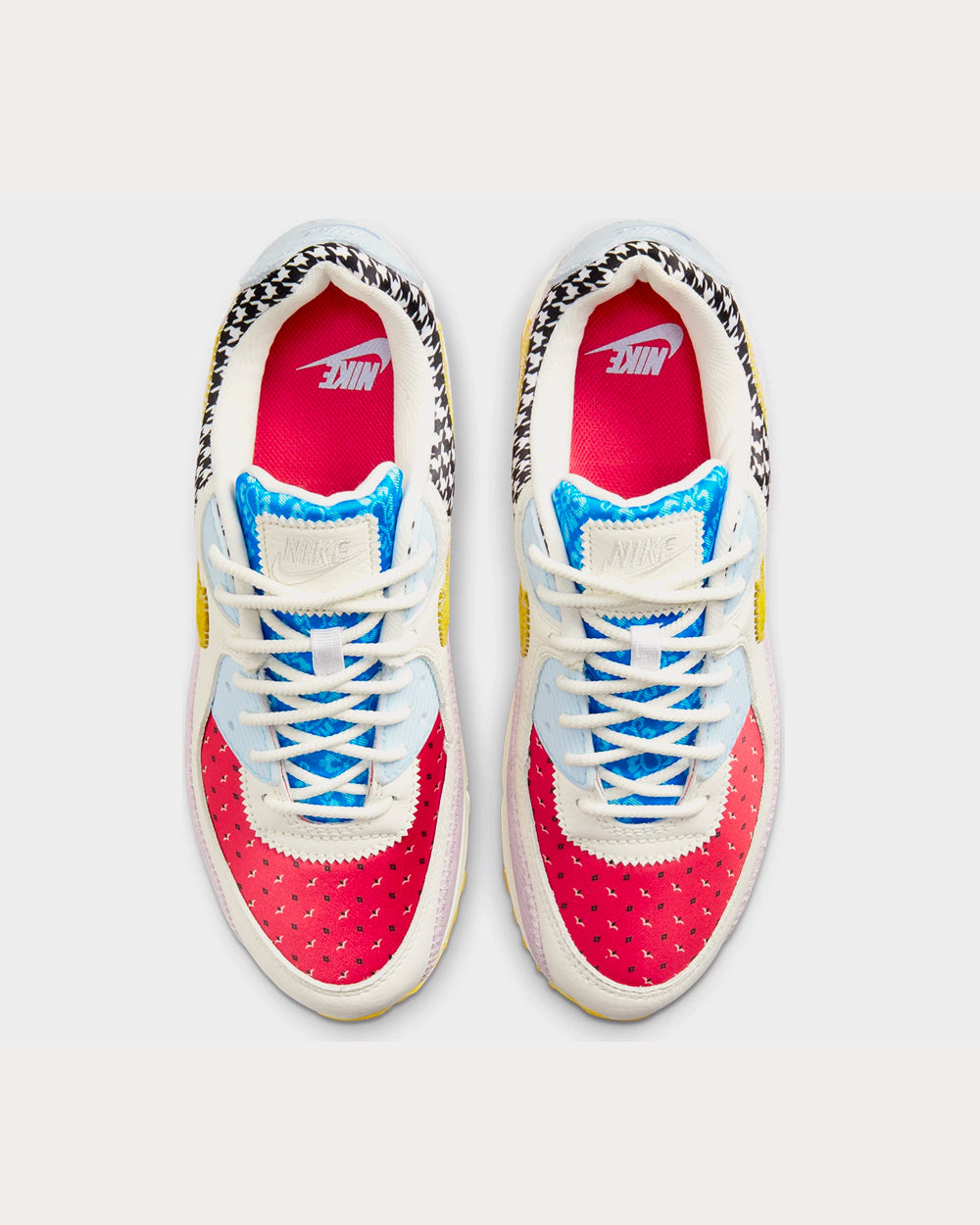 Nike Air Max 90 MM Sail / Bright Citron / Doll / Lobster Low Top Sneakers - 2