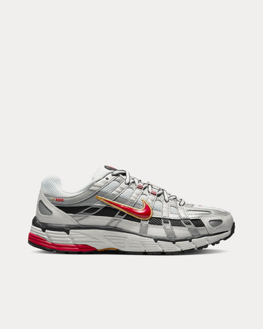 Nike P-6000 White / Varsity Red / Platinum Low Top Sneakers