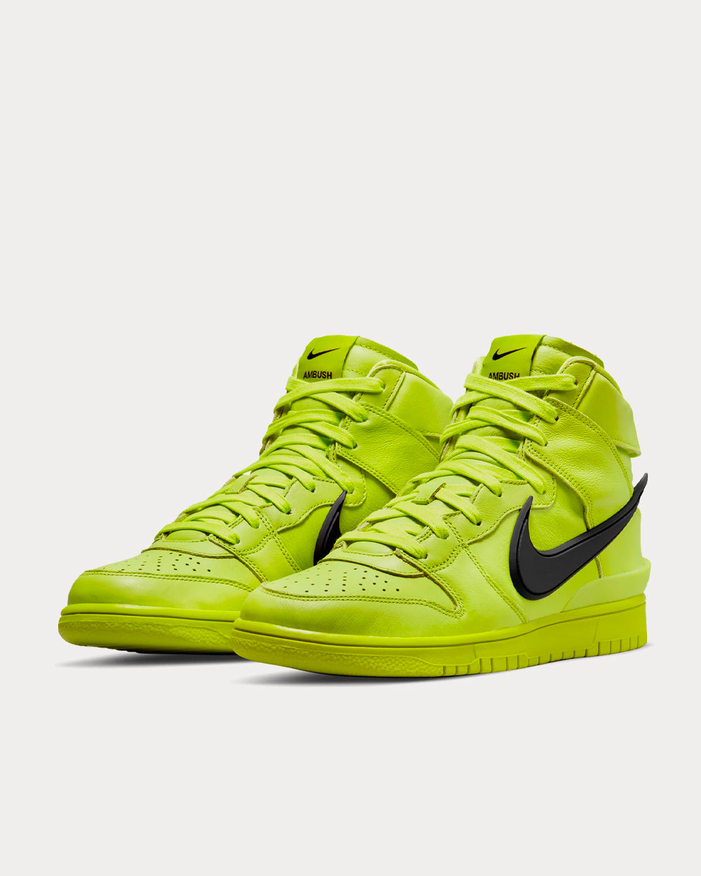 Nike x Ambush Dunk Hi Atomic Green / Black High Top Sneakers - 2