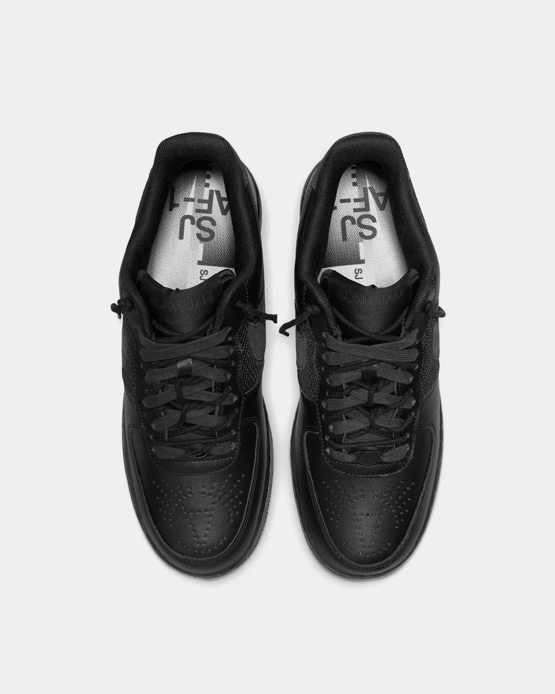 Nike x Slam Jam AF-1 Black / Off-Noir Low Top Sneakers - 2