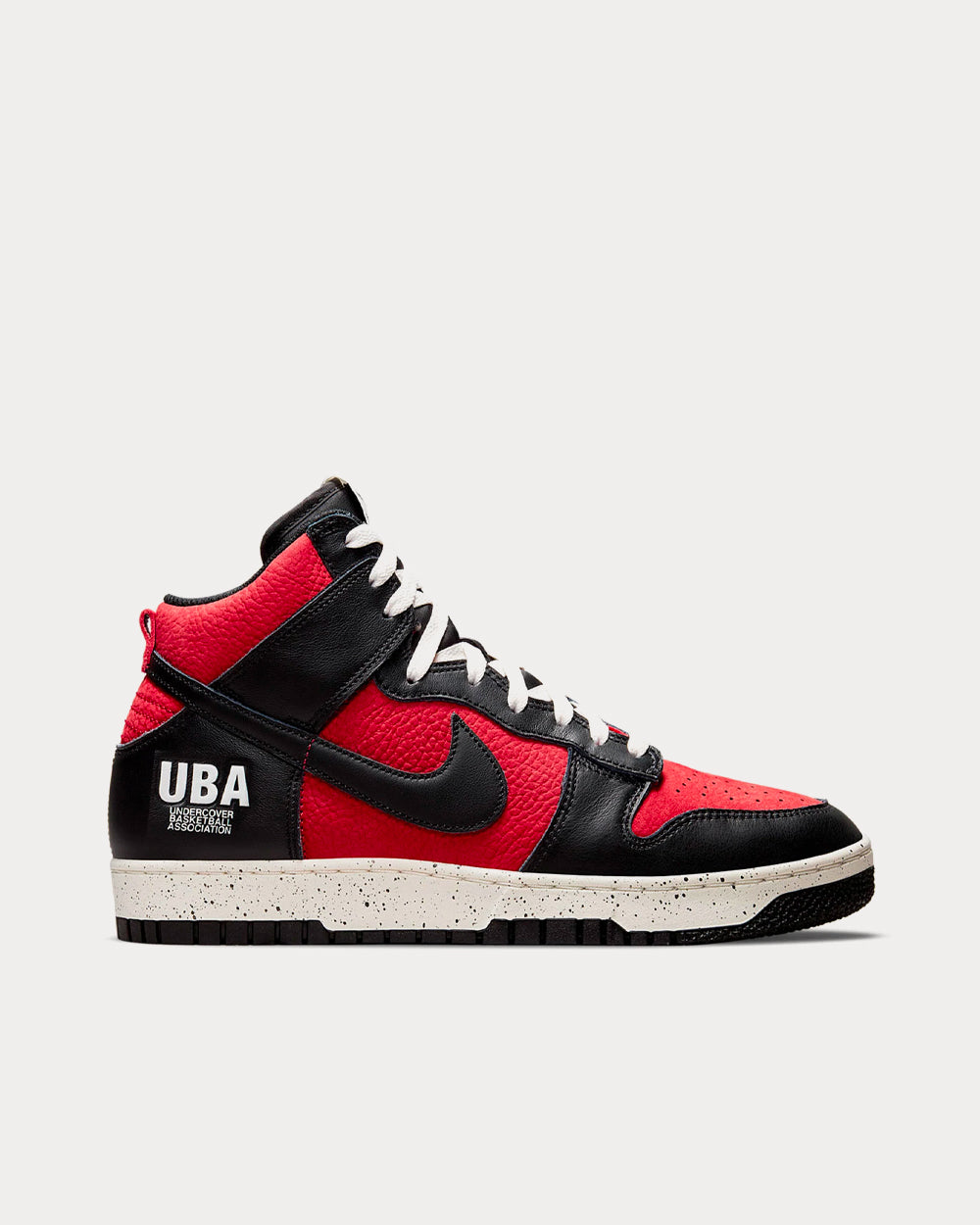 Nike x Undercover Dunk Hi 1985 Gym Red / Black High Top Sneakers - 1